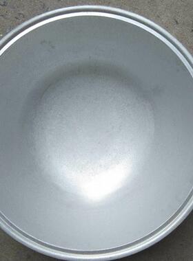 44-60cm加厚手工铸造倒铝锅家用商用铝印锅地锅烧柴火用老式铝锅