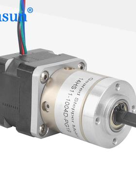 P35SHDP35SHD45450-19G速行8星减机35双出轴电步进电机直流减速小