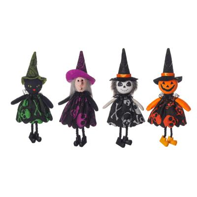 Halloween decoration pumpkin witch pendant party props child