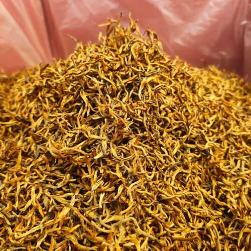 2025年云南凤庆红茶滇红茶金丝红全芽茶叶散装500g滇红金丝
