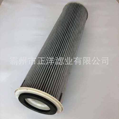 互换安满能电池厂滤芯碳粉滤筒220*500工业除尘过滤器