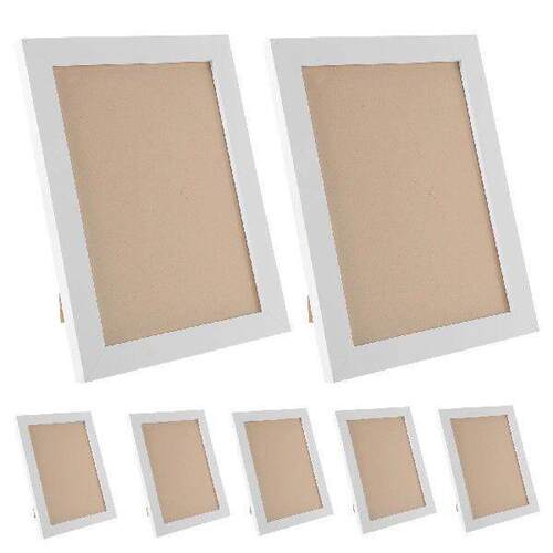 7 Pcs Wooden Photo Frame Decorative Household Picture