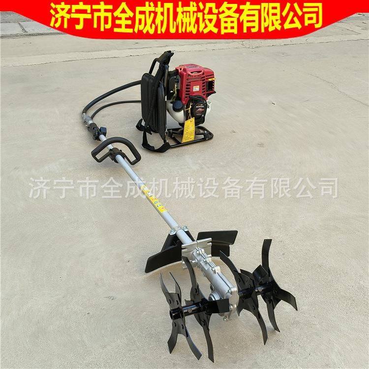 扶JZU式小型柴油旋耕机果除苗圃草机温室大棚园汽手油锄草翻土机
