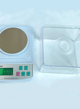 SF400c高精度0.01g珠宝秤带防风罩家用厨房秤咖啡克秤 首饰珠宝秤