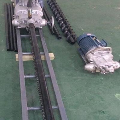 隔爆式KHYD140岩石电钻水平垂直钻孔 7.5kw探水探瓦斯钻机
