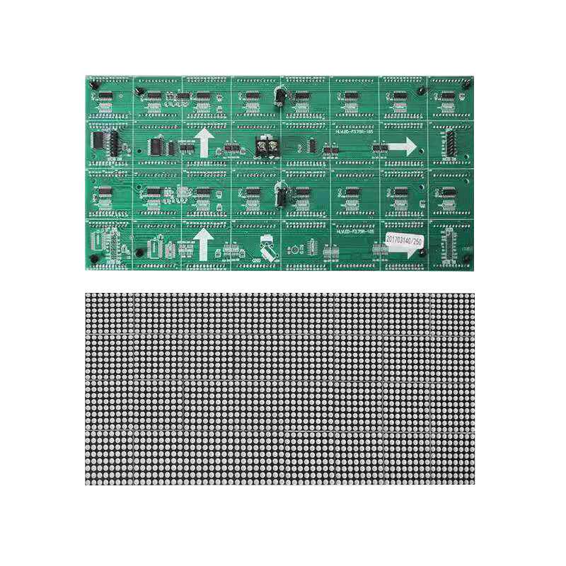 F3.75户内双色点阵模组leLED显示屏