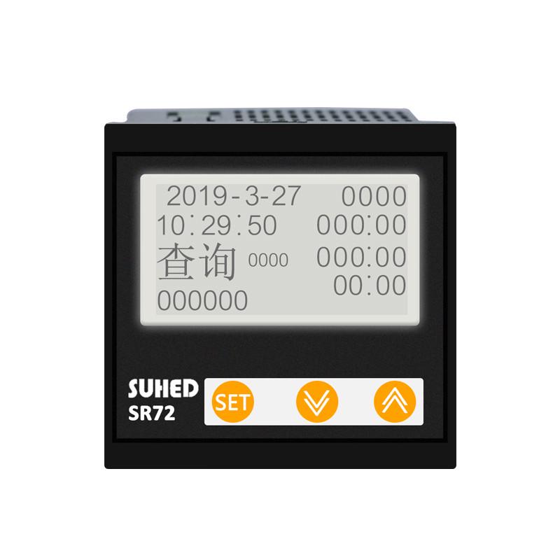 。机器运行时间记录仪监控开机时间次数仪表工业设备工作计时器