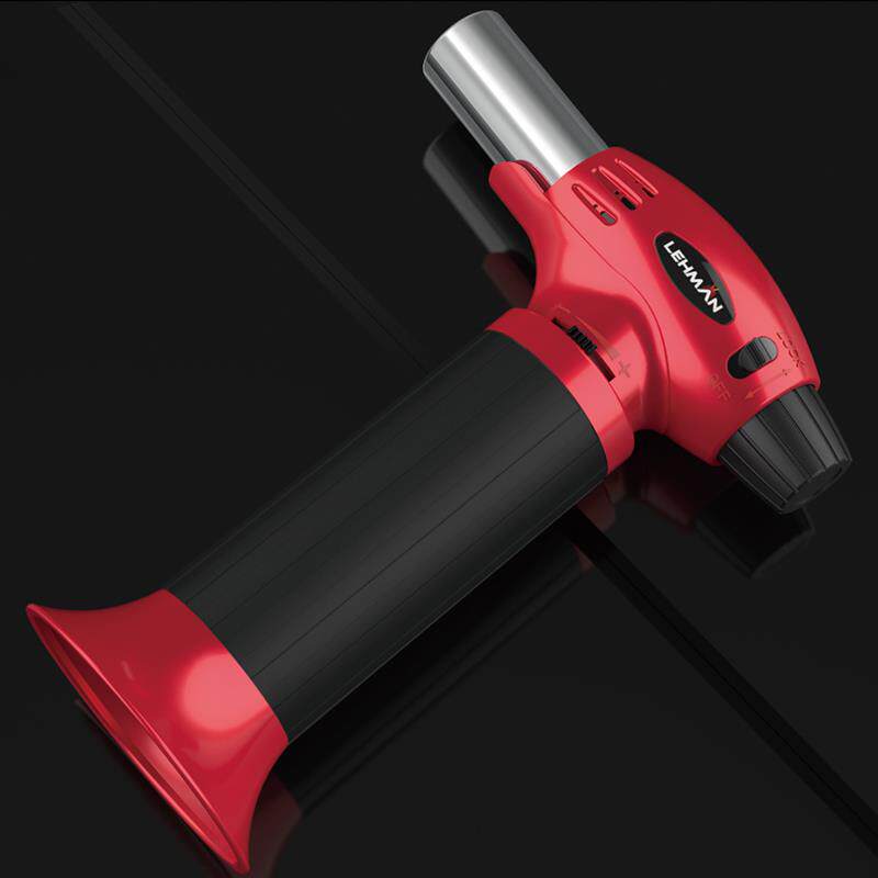 高档雷曼创意充焊气大防风打火机枪枪高喷温烧烤点艾灸雪茄直冲点