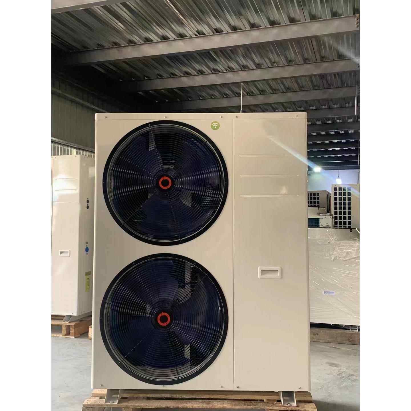 8匹变频低温空气能热泵冷暖机组智能化霜供暖制冷160平米