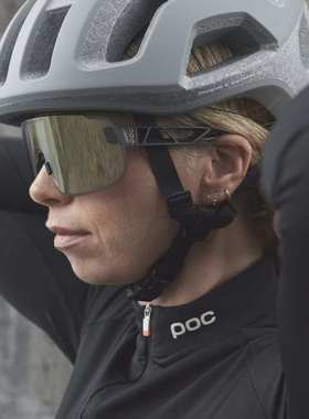 poc elicit骑行眼镜男女大框防风沙防紫外线太阳镜户外运动护目镜