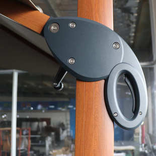 户外太阳能大罗马伞庭院暖光灯条伞摆摊商用大太阳伞室外花园伞