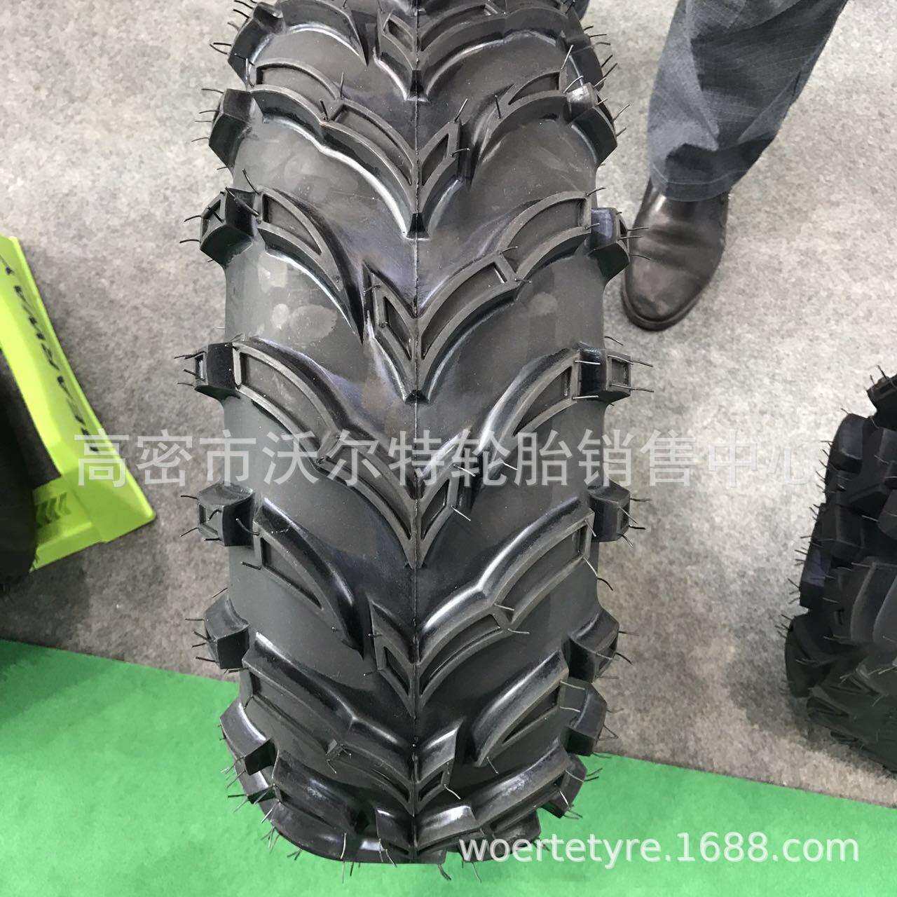 供应全地形ATV轮胎25x10-12双驱四轮越野轮胎ATV25*10-12钢圈