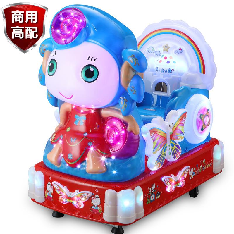 摇摇车新款2025投币车儿童家用电动音乐宝宝瑶瑶车超市商用摇摆机