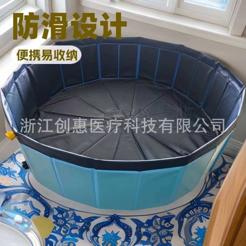宠物水池带喷水泳池狗狗洗澡盆可折叠浴盆夏季宠物浴缸