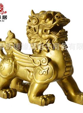 德缘居铜貔貅摆件貔貅摆件家居店铺吉祥摆件开业礼品大量