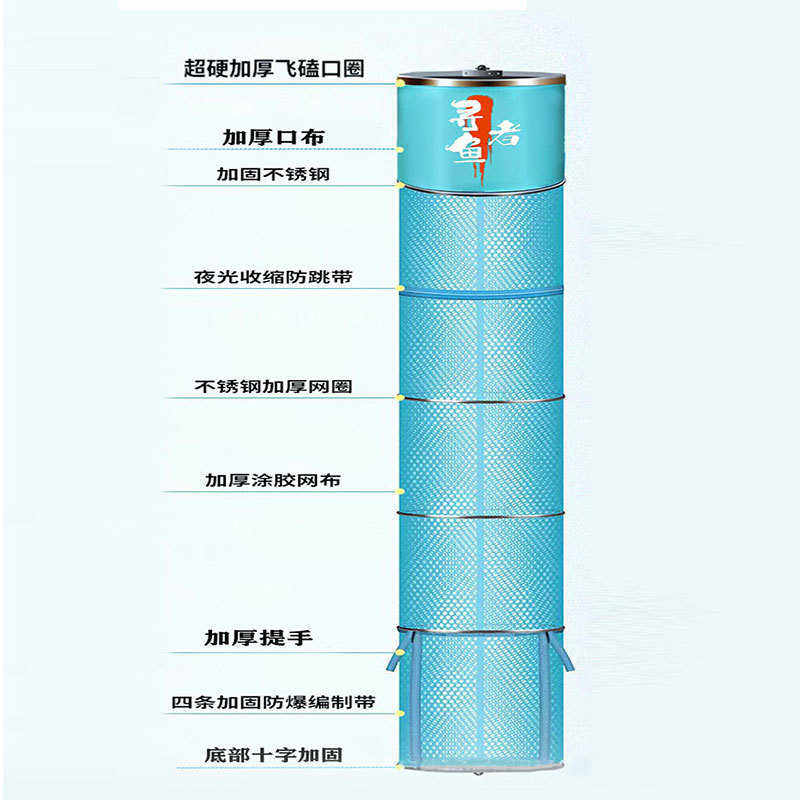 超厚钢圈不锈钢圆形便携耐用网兜加厚涂胶速干鱼护网黑坑渔护袋装,户外/登山/野营/旅行用品,其他垂钓用品,淘宝优惠券,粉丝福利购,淘宝优惠卷