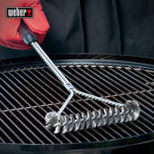 Weber威焙不锈钢烧烤架清洁刷烧烤刷子钢丝烧烤网刷小号 大号 649