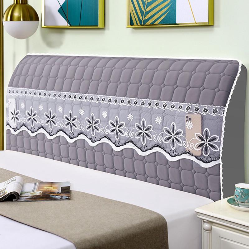 新款加厚床头罩全包简约靠背软包床头防尘罩保护套简单大方防磕碰