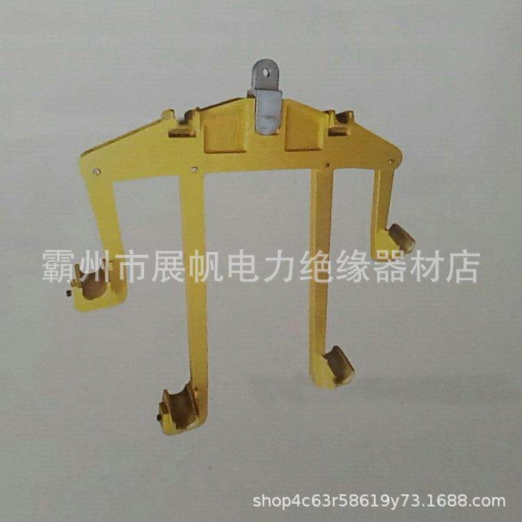 输HGV电线路钩六线提卡更换V型整串缘子卡六分裂导线钩提升式吊绝