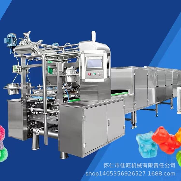 ”软糖设备剥皮软糖浇注机积木软糖设备汉堡软糖成型机“