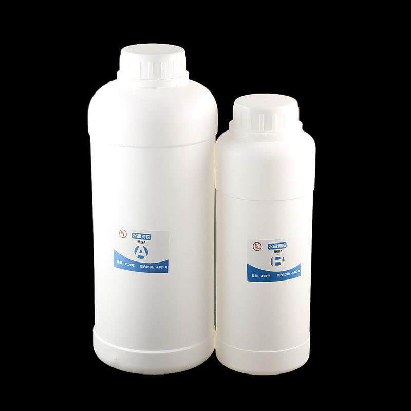 透明水晶滴胶 环氧树脂ab胶水 3:1硬胶 1600g diy工艺饰品胶