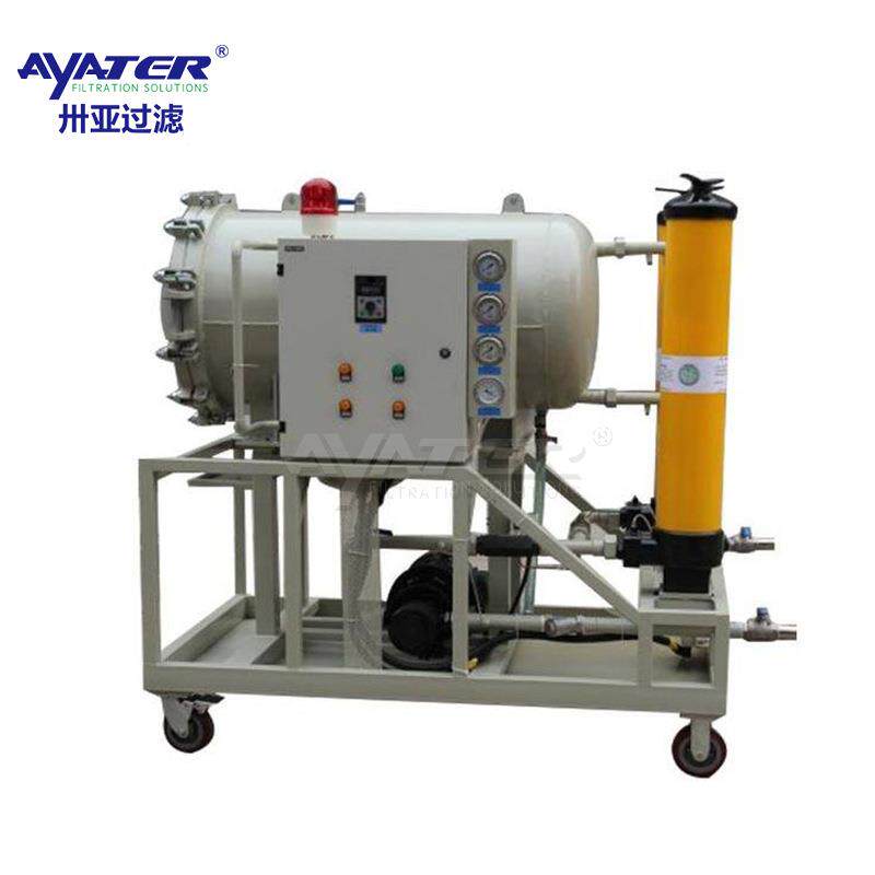 卅亚过滤聚结脱水真空式油水分离滤油机替代HCP系列滤油机