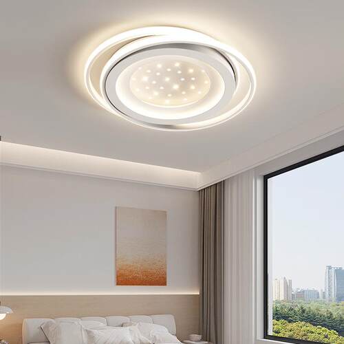 光何谱智全能护防蓝光灯具LE628D几方形简约大气时尚眼家装吸顶灯