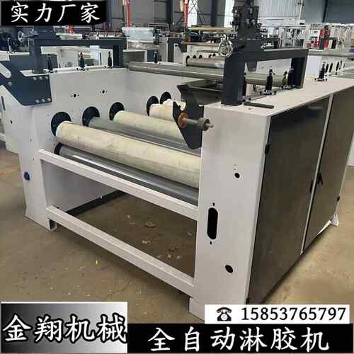 pet高光板凹凸面门板涂胶机 自动上料 PVC发泡板铝蜂窝板滚胶机