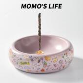 卡通可爱线香香插香座香托香薰炉线香炉家用室内高级感香薰摆件