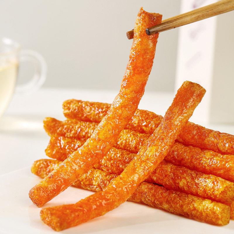 现货Haohao辣条手工老街辣条辣网红辣菜素食肉小吃童年怀旧小吃