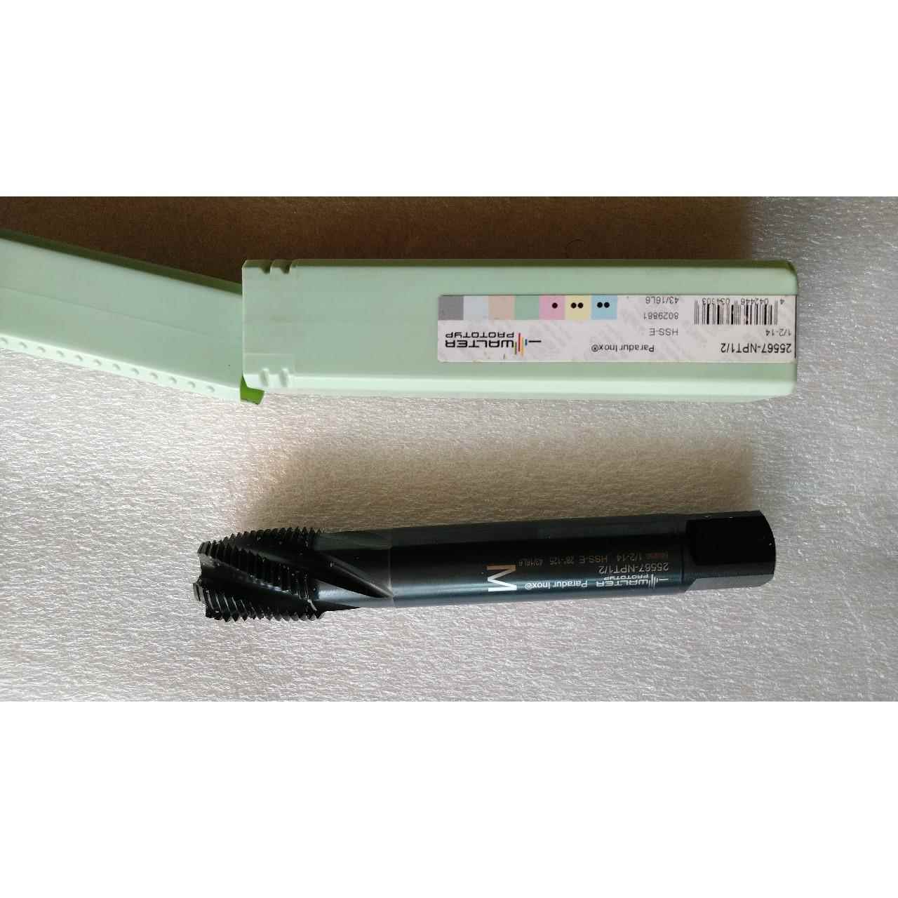 德国瓦尔特螺旋管螺纹丝锥25567NPT1/2