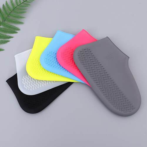 Silicone shoe covers, waterproof and rainproof, durable sili