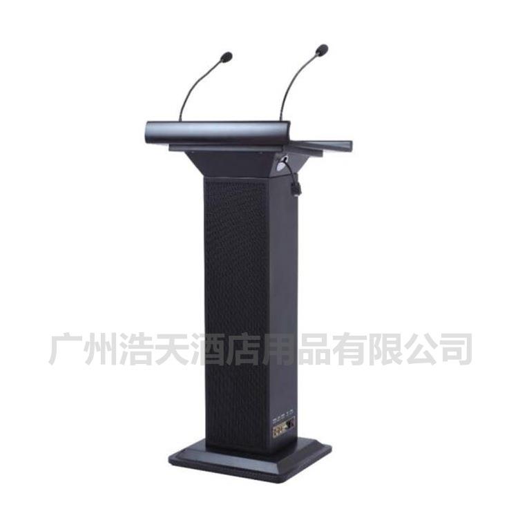 专业供应多功能媒体演讲台会议晚会发言台活动主持台实木礼宾台