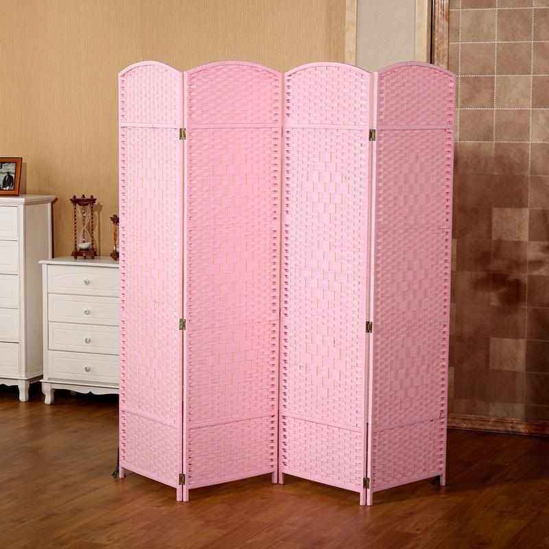 藤编屏风简易折叠移动隔断墙办公室客厅现代简约卧室遮挡家用折屏,住宅家具,庭院屏风,淘宝优惠券,粉丝福利购,淘宝优惠卷