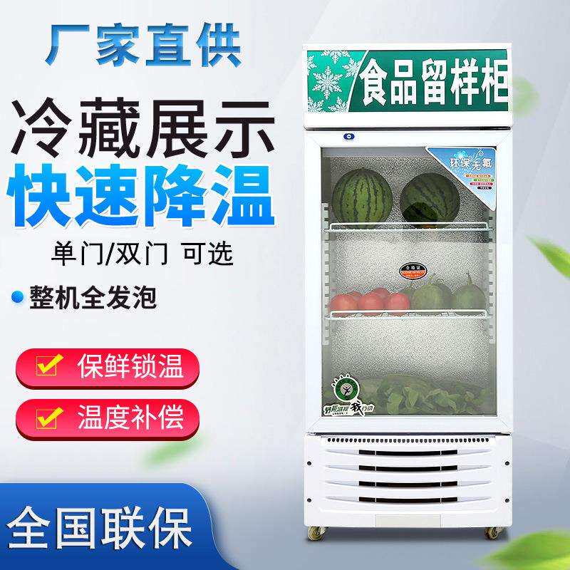 食品留样柜 冷藏保鲜小型展示柜幼儿园酒店学校饭菜小型冰箱冰柜