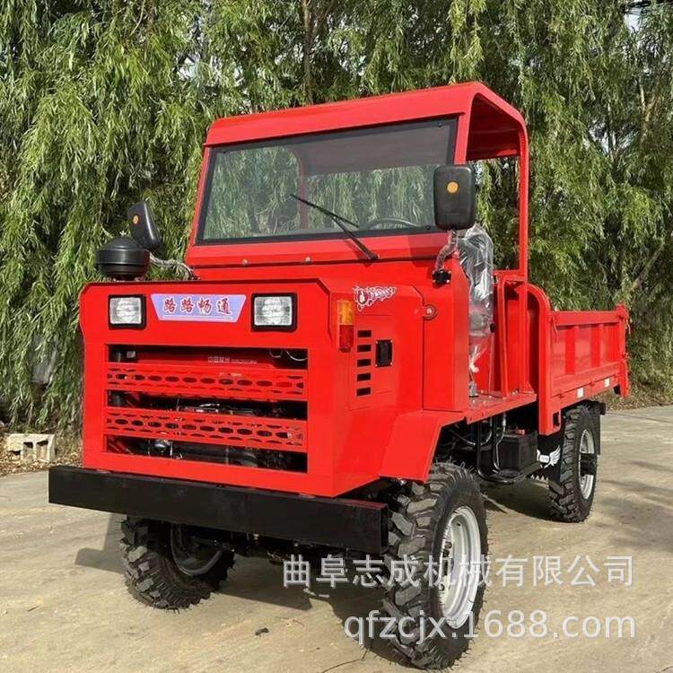 130后桥四轮农用拖拉机山路四驱车工程矿用四不像车厂家
