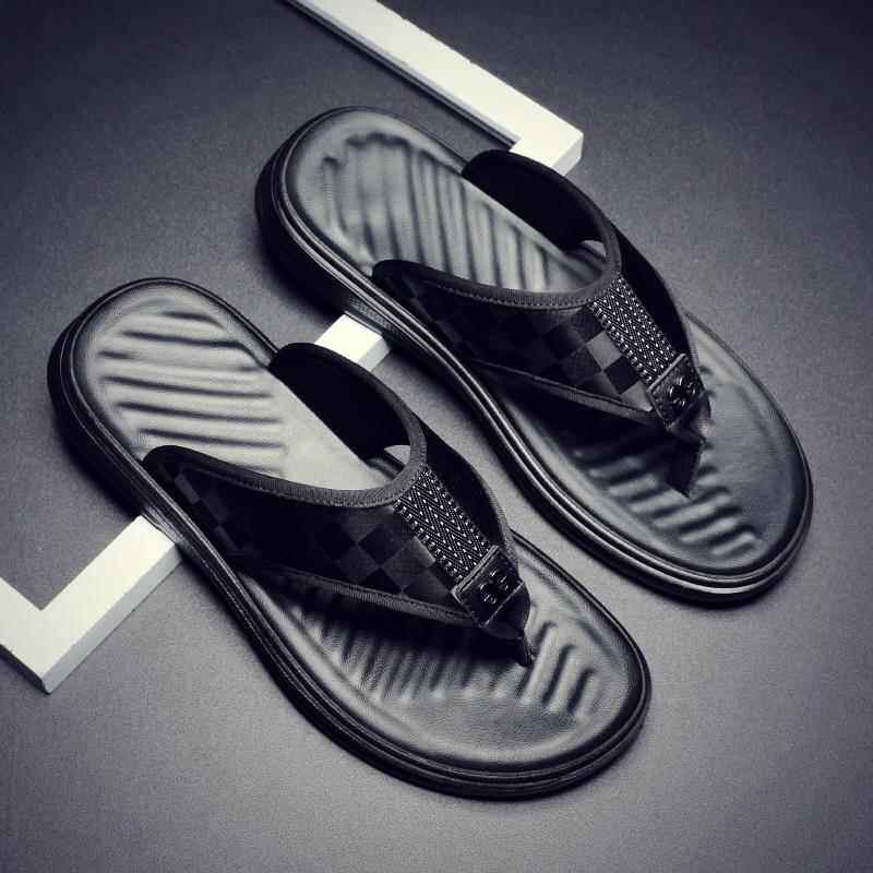 高档人字拖男夏季2025新款防滑防臭外穿凉拖鞋男士户外出凉鞋男款