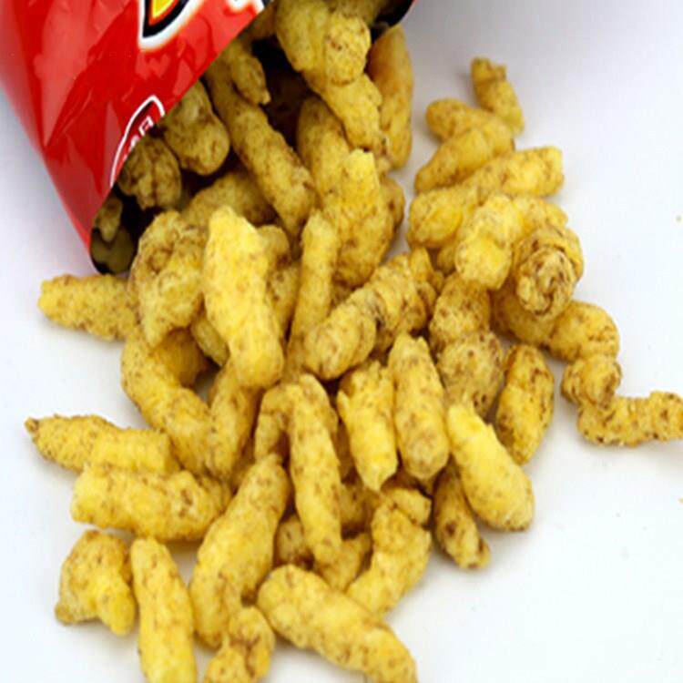 奇多干杯脆栗米棒零食机械 休闲膨化奇多粟米条生产线