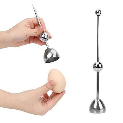 HILIFE Kitchen Gadgets Egg Tools Egg Knocker Opener Boiled