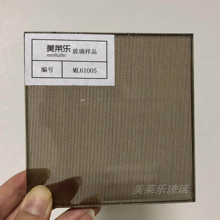 厂家供应艺术夹丝玻璃 隔断屏风工艺夹娟玻璃加工广州