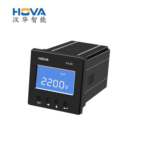 PX48-AI单相电流表汉华智能LCD数显电测表仪器