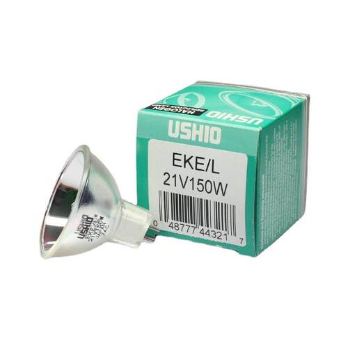 原装USHIO EKE/L 21V150W卤素灯杯显微镜冷光源电子AOI检测灯泡