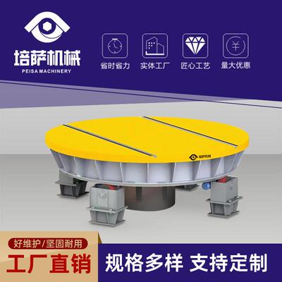 渣土车掉头平台重型电动旋转转盘地面汽车调头圆盘遥控电动转盘