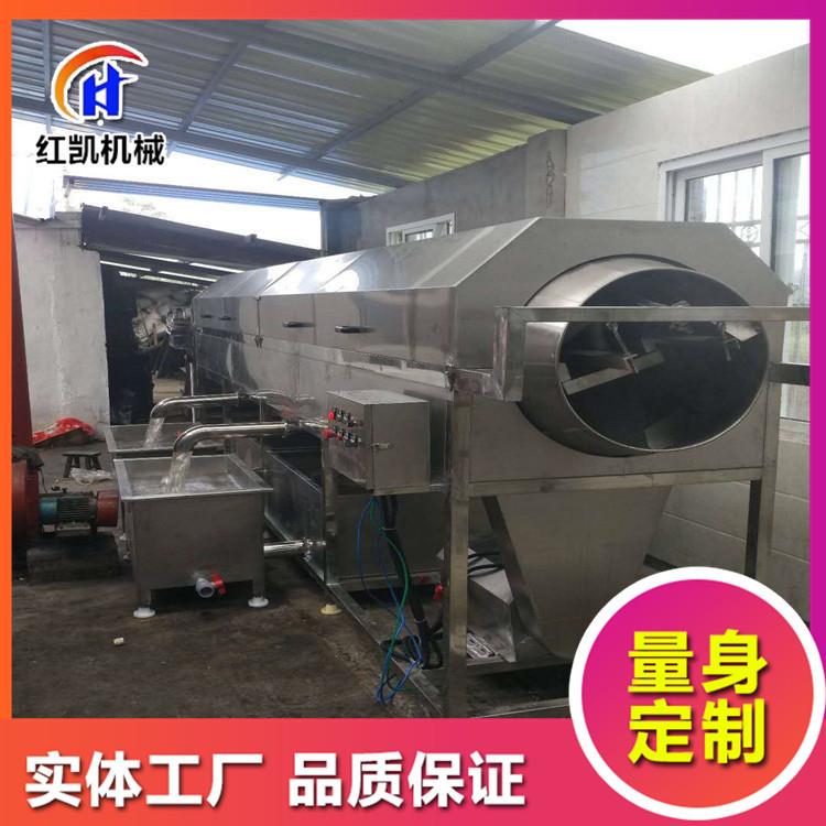 供应免浸泡核桃仁脱皮机不锈钢杏仁脱皮流水线核桃物理脱皮设备
