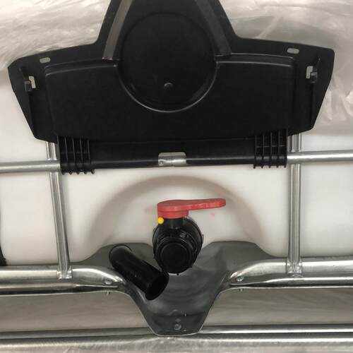 青岛厂家圆桶包装桶 销售全新白色化工桶 IBC吨桶1200L