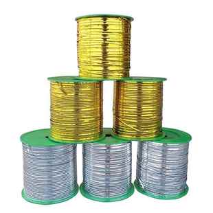 彩色金属扎丝扎线绑丝扎带面包食品包装袋封口绳金色细铁丝绑扎丝