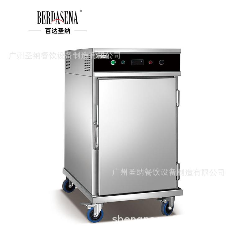 5层8层商用不锈钢保温餐车单门双门酒店手推移动送餐保温车专用
