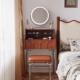 法化式 恒沃复古风梳妆JAB室台小户型卧实木头化妆床设计师妆台中