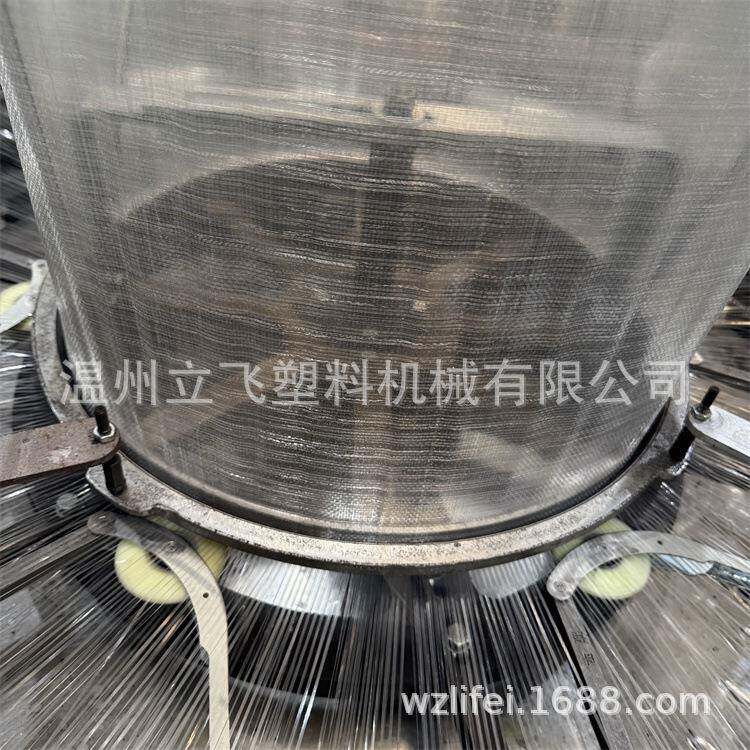 坚固结构六梭圆织机双层收卷稳定生产编织袋设备