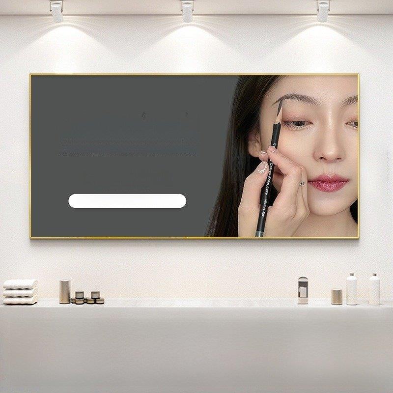 骨纹挂画,眉眼唇,高端半永久长效纹身店美容院收银背景墙装饰